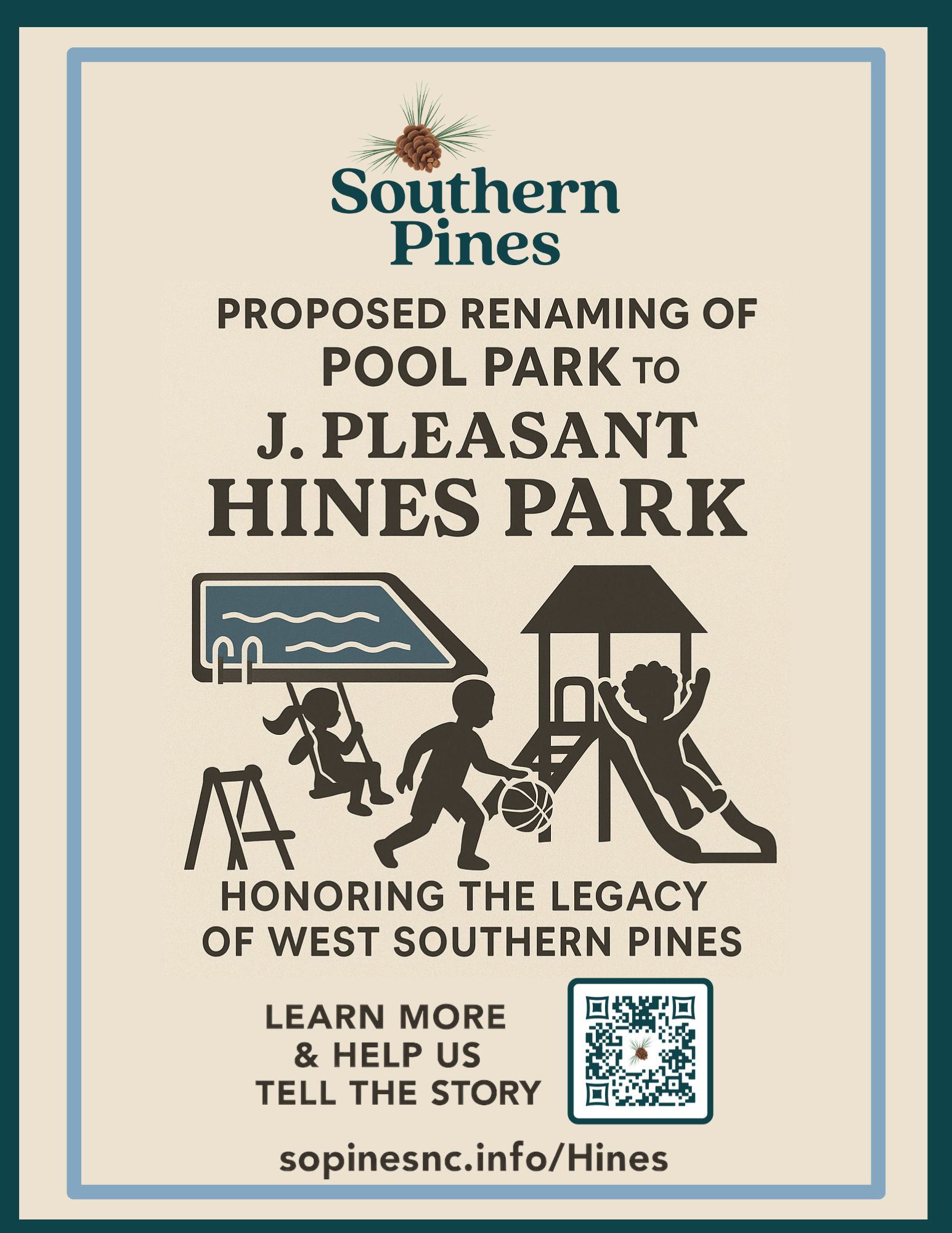 HinesParkFlyerQR