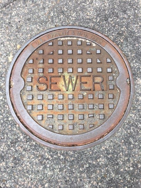 sewer manhole