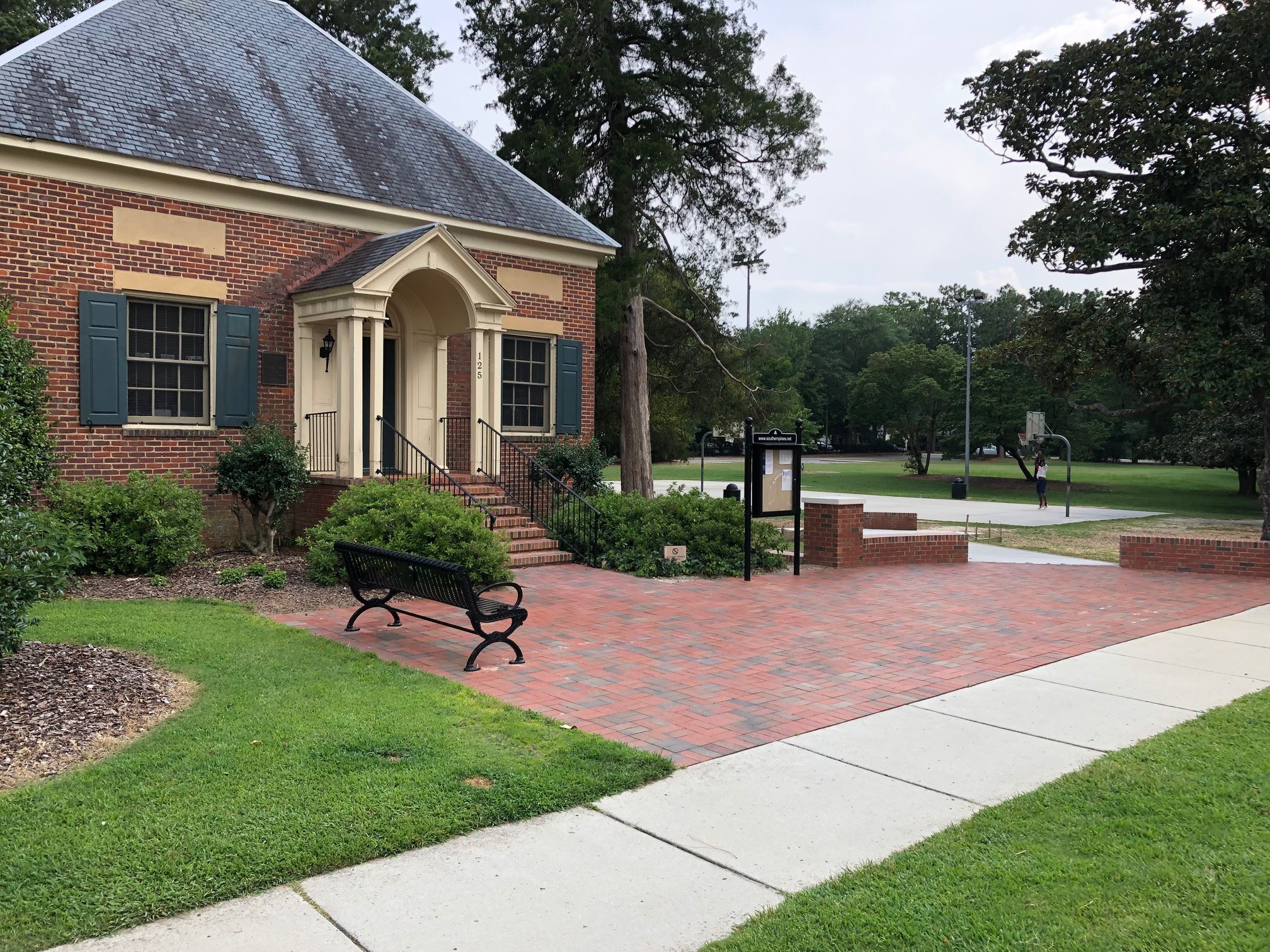 Image of ntrance to DT Park nd Admininistration Building