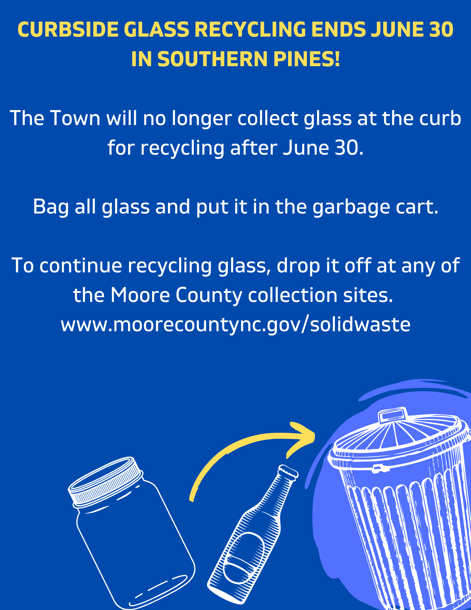 Glass Recycling Ends