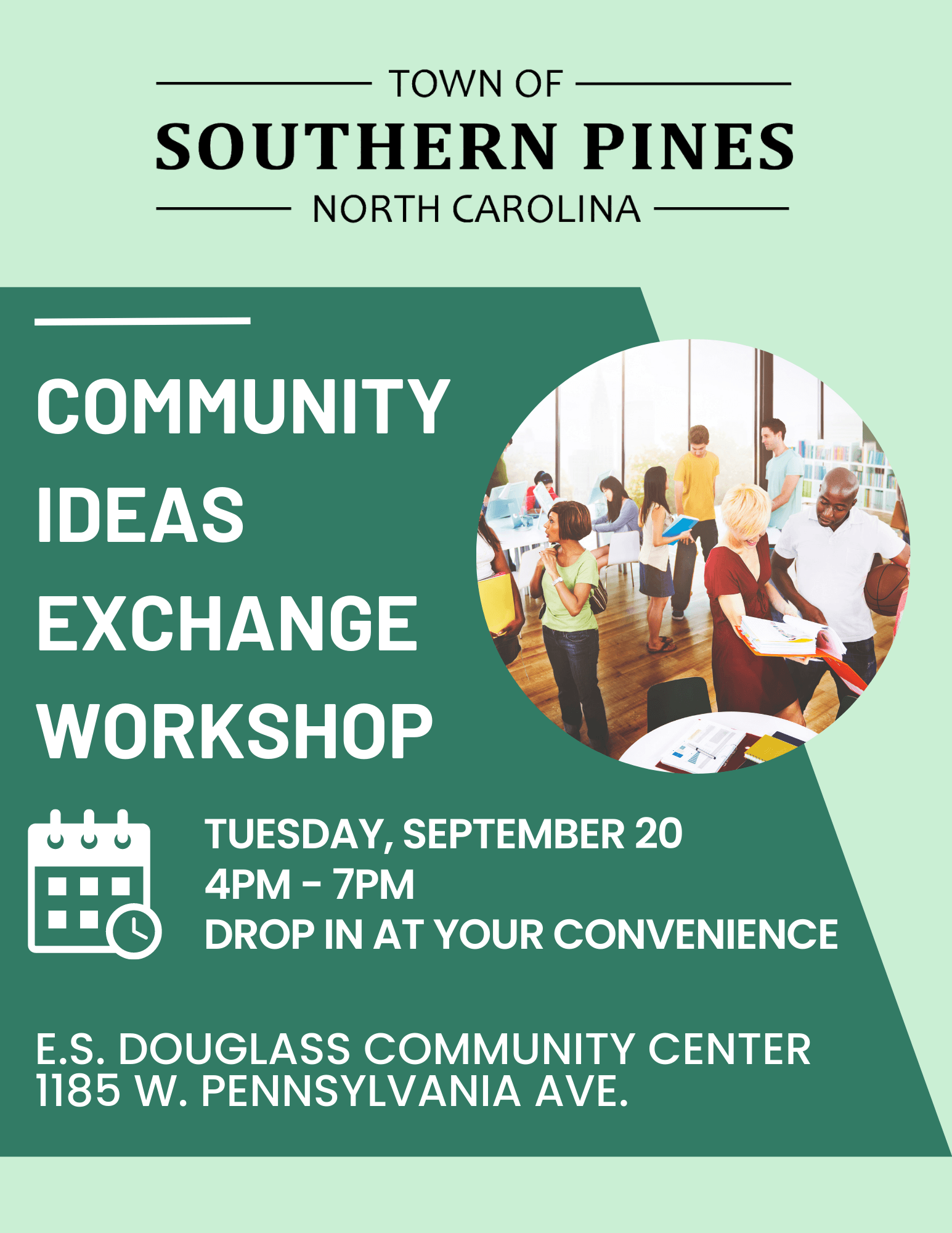 Community Ideas Exchange Workshop 8.5x11